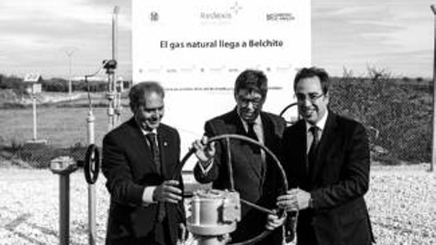 Belchite comienza a disfrutar del gas natural