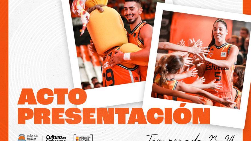 El Valencia Basket presenta este jueves a todos sus equipos