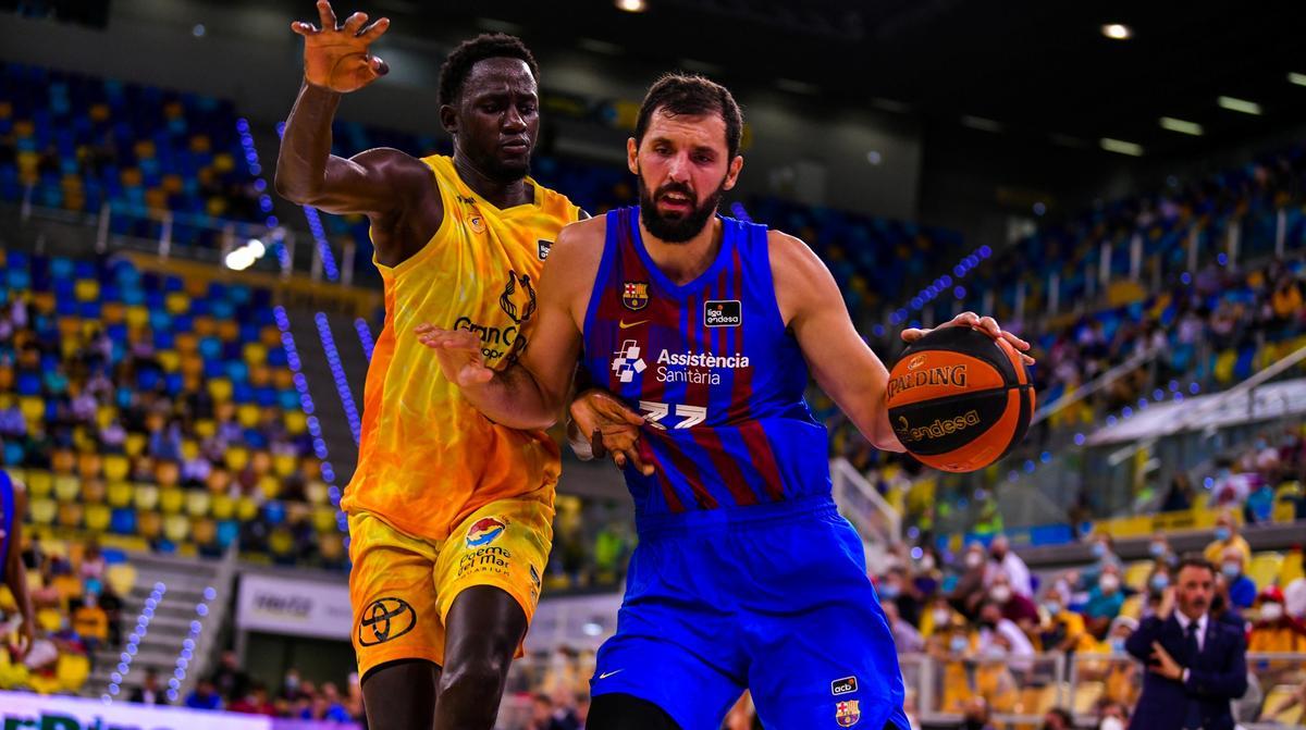 Mirotic jugó con intensidad y determinación ante el Gran Canaria