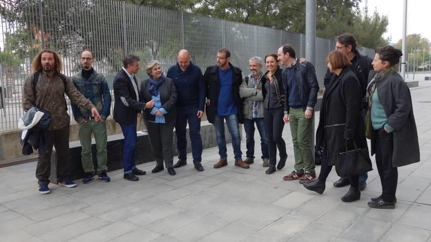 Promotores, programadores y artistas se citaron ayer en el Palma Arena.