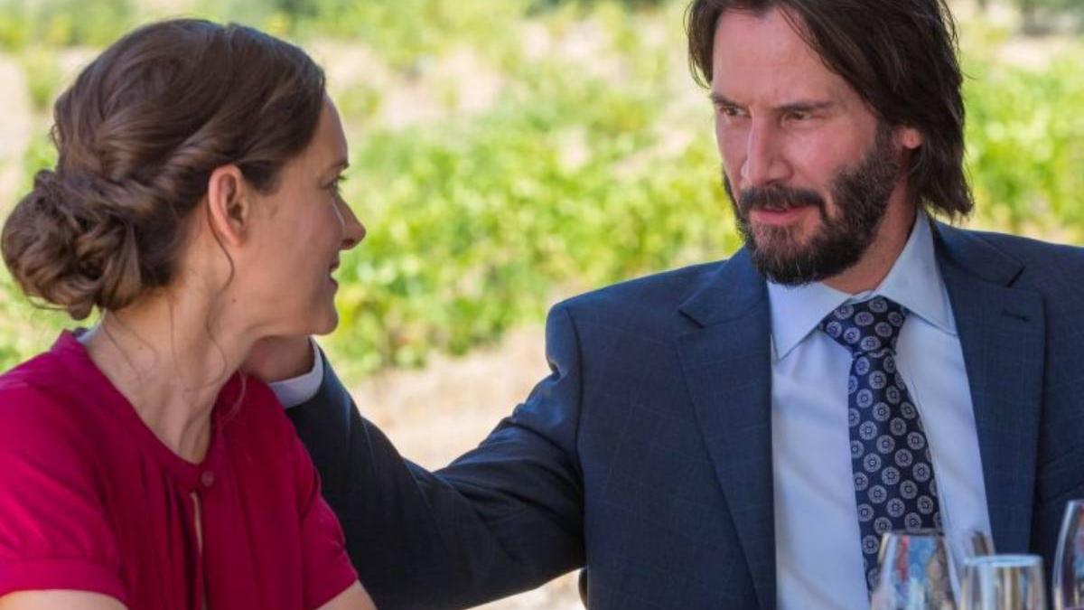 Keanu Reeves y Winona Ryder en la película 'La boda de mi ex'