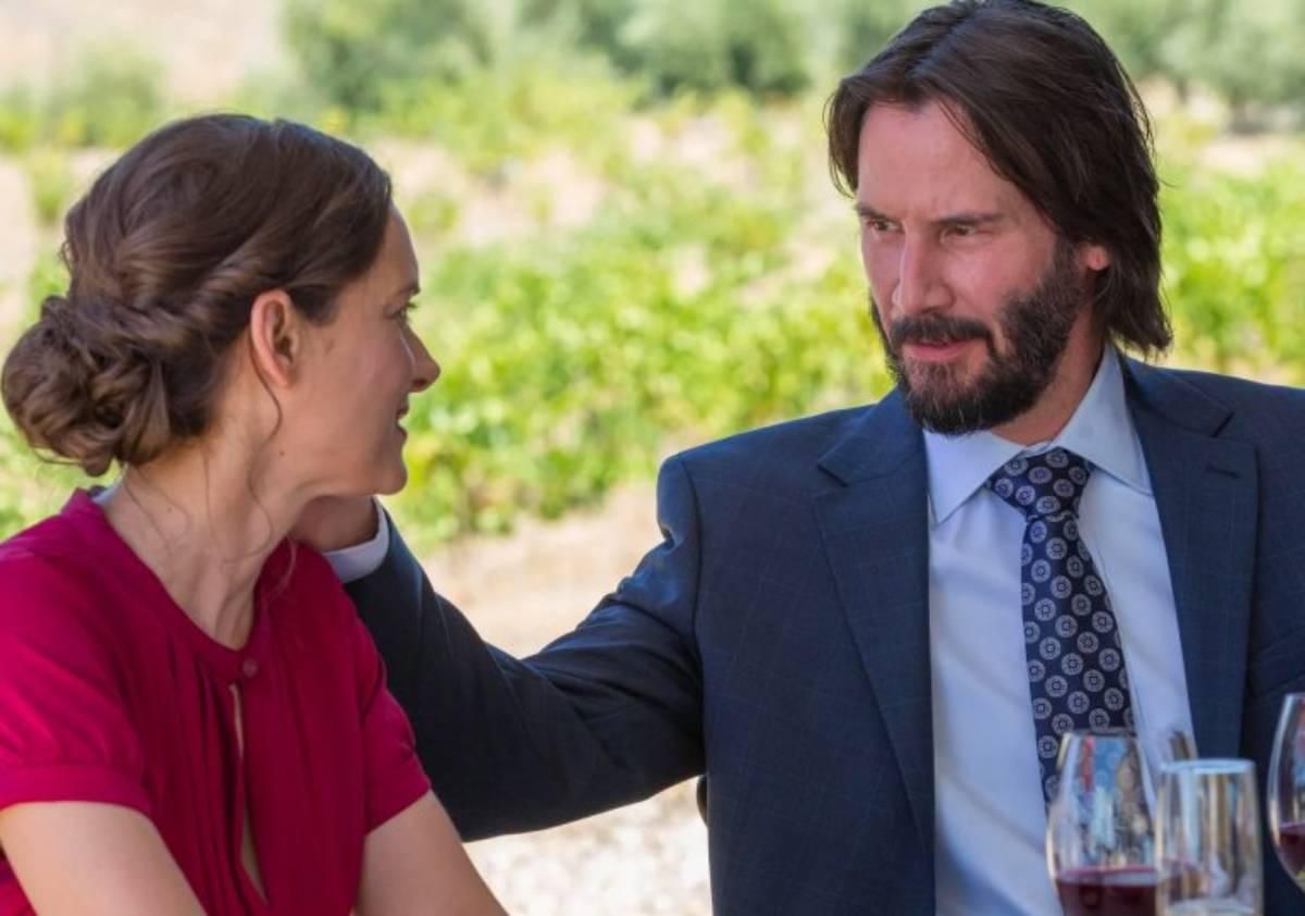 Keanu Reeves y Winona Ryder en la película 'La boda de mi ex'