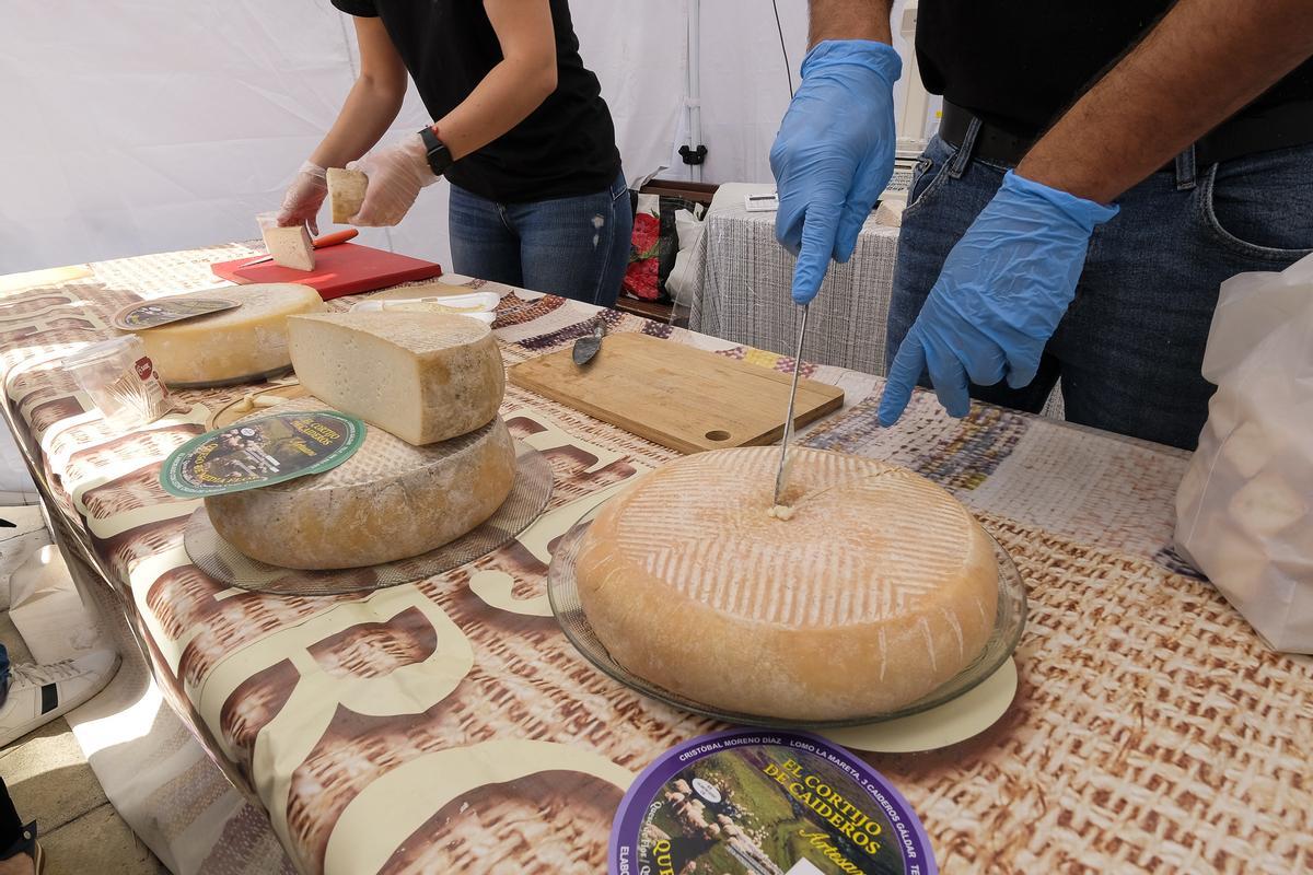 Feria de artesanía y del queso de Gáldar.