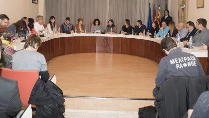 Ple de l&#039;Ajuntament de Vilanova del Camí