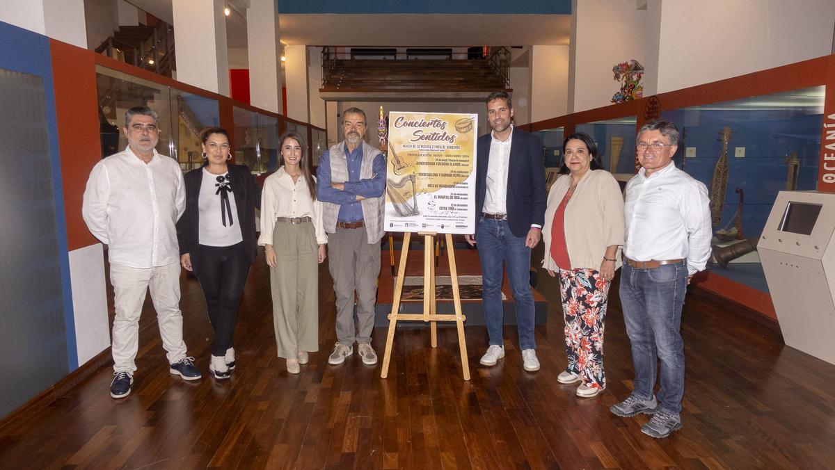 Presentación del ciclo 'Conciertos sentidos' que tendrá lugar en el museo de Barranda