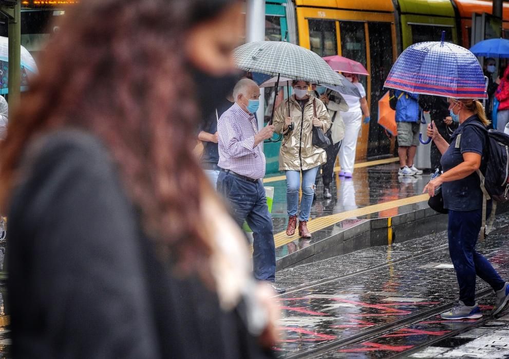 Lluvias en Tenerife