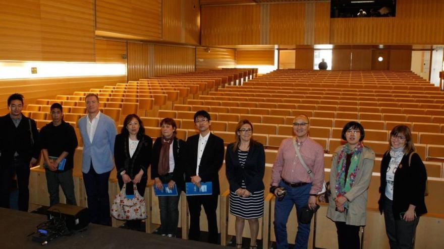 Los profesionales japoneses, en el Ramos Carrión.