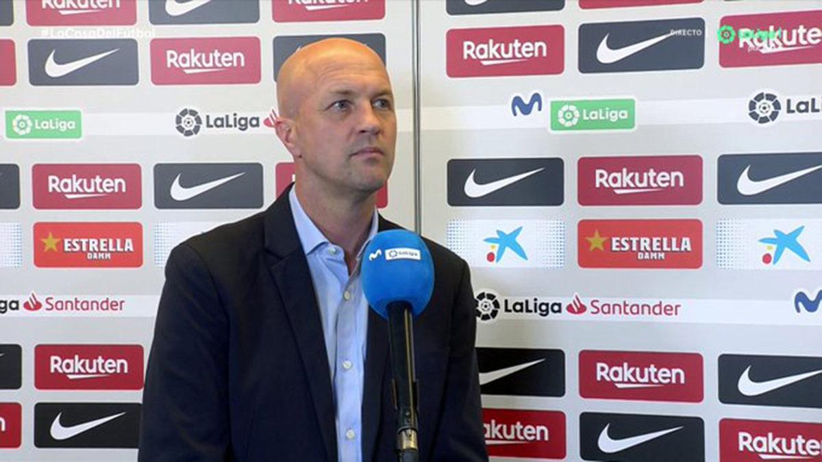 Jordi Cruyff, tras el partido