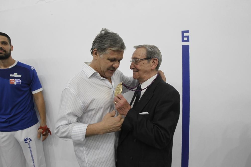 Inauguració del nou Trinquet Pelayo