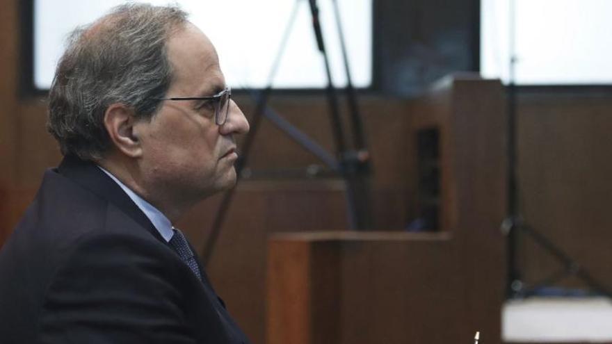 Quim Torra al Tribunal Superior de Justícia |