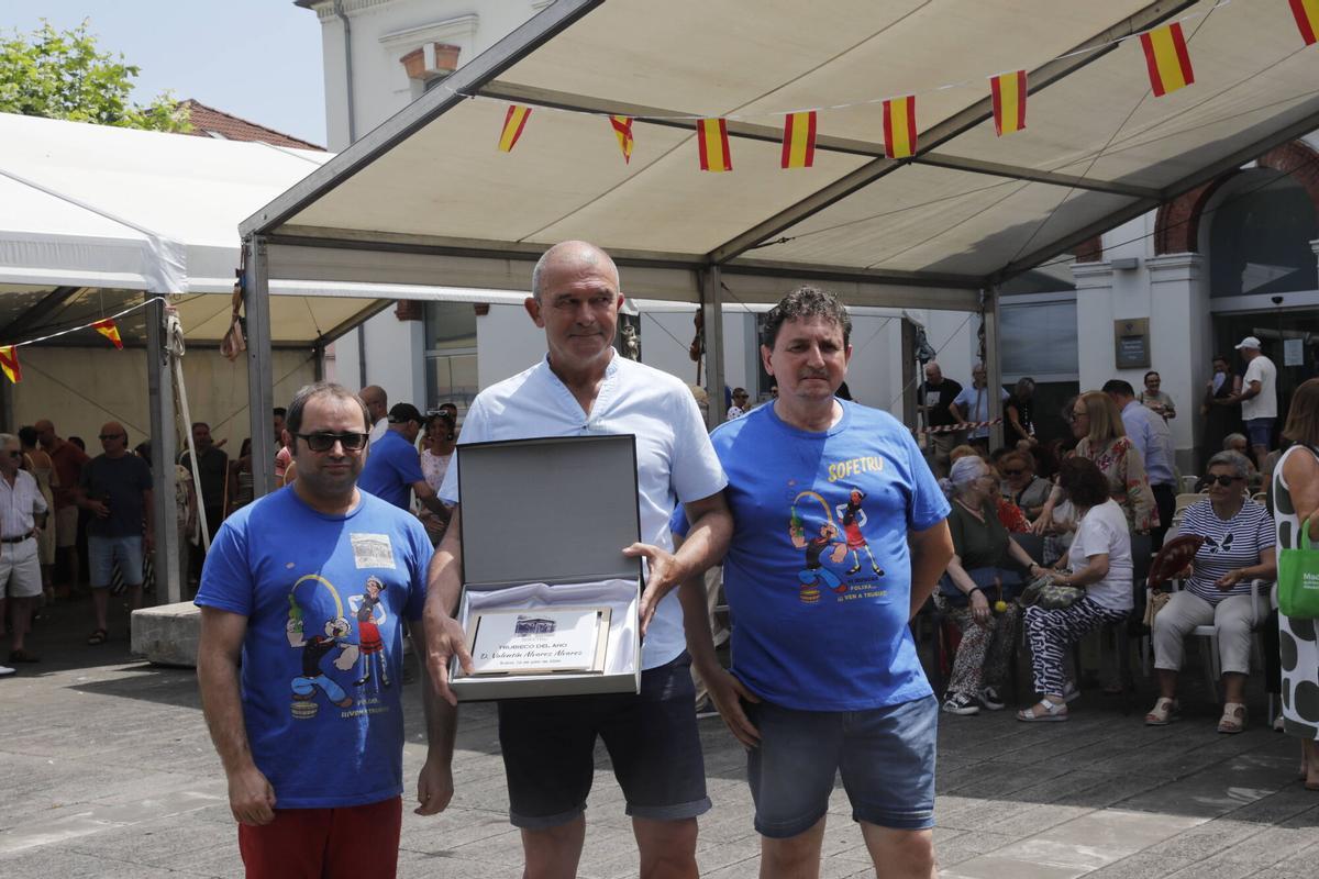 Valentín Álvarez recoge el galardón de Trubieco del Año: "Es uno de los días más felices de mi vida"