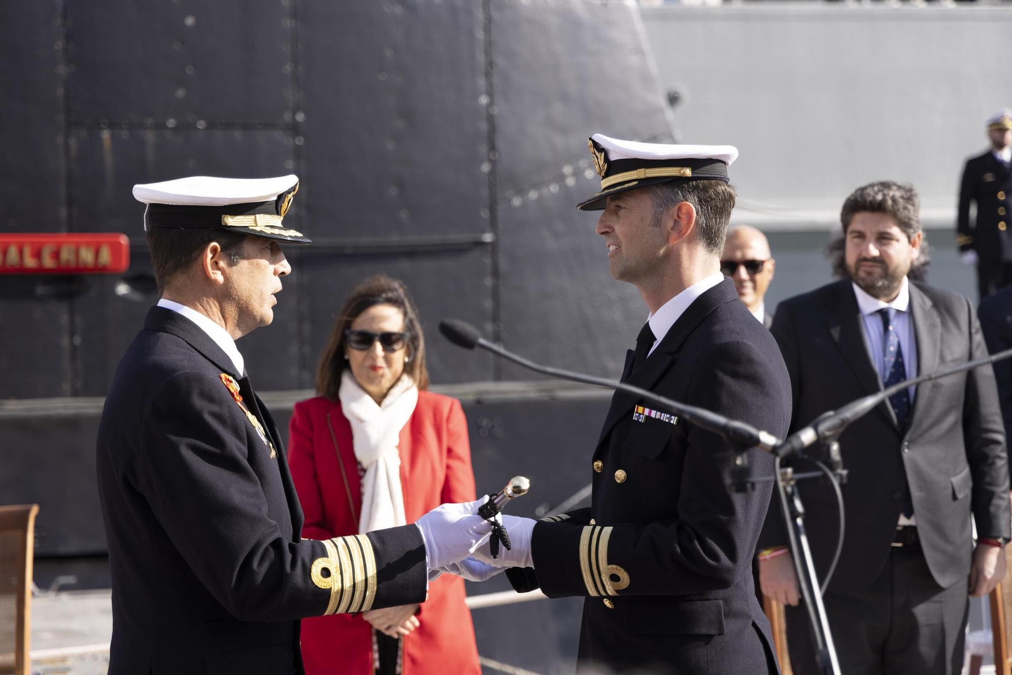 FOTOS: La Armada recibe el submarino S-81 de manos de Navantia