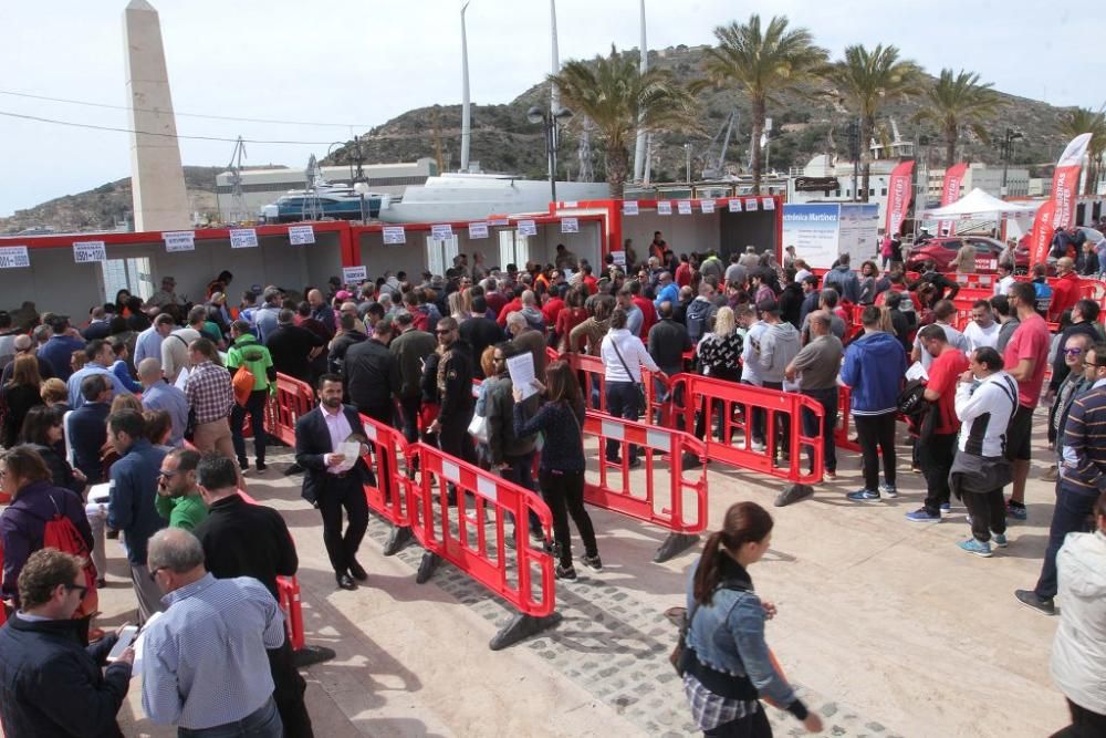 Entrega de dorsales para la Ruta de las Fortalezas de Cartagena