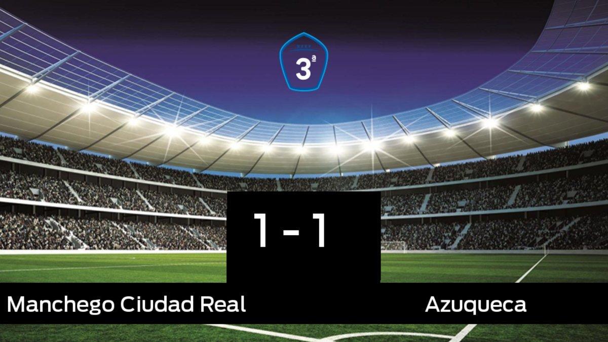El Manchego Ciudad Real y el Azuqueca sólo sumaron un punto (1-1)
