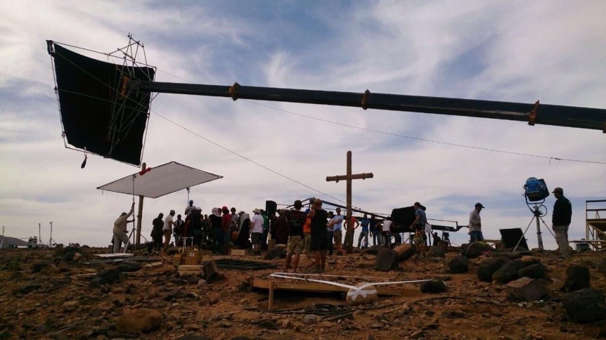 Grabación de ‘La Biblia’, en Marruecos.