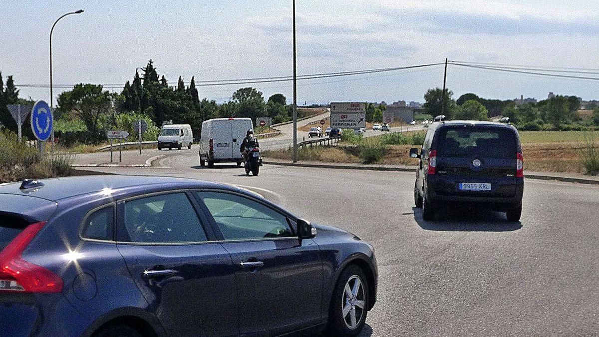 La carretera de Portbou, des d’on s’espera iniciar una ronda.