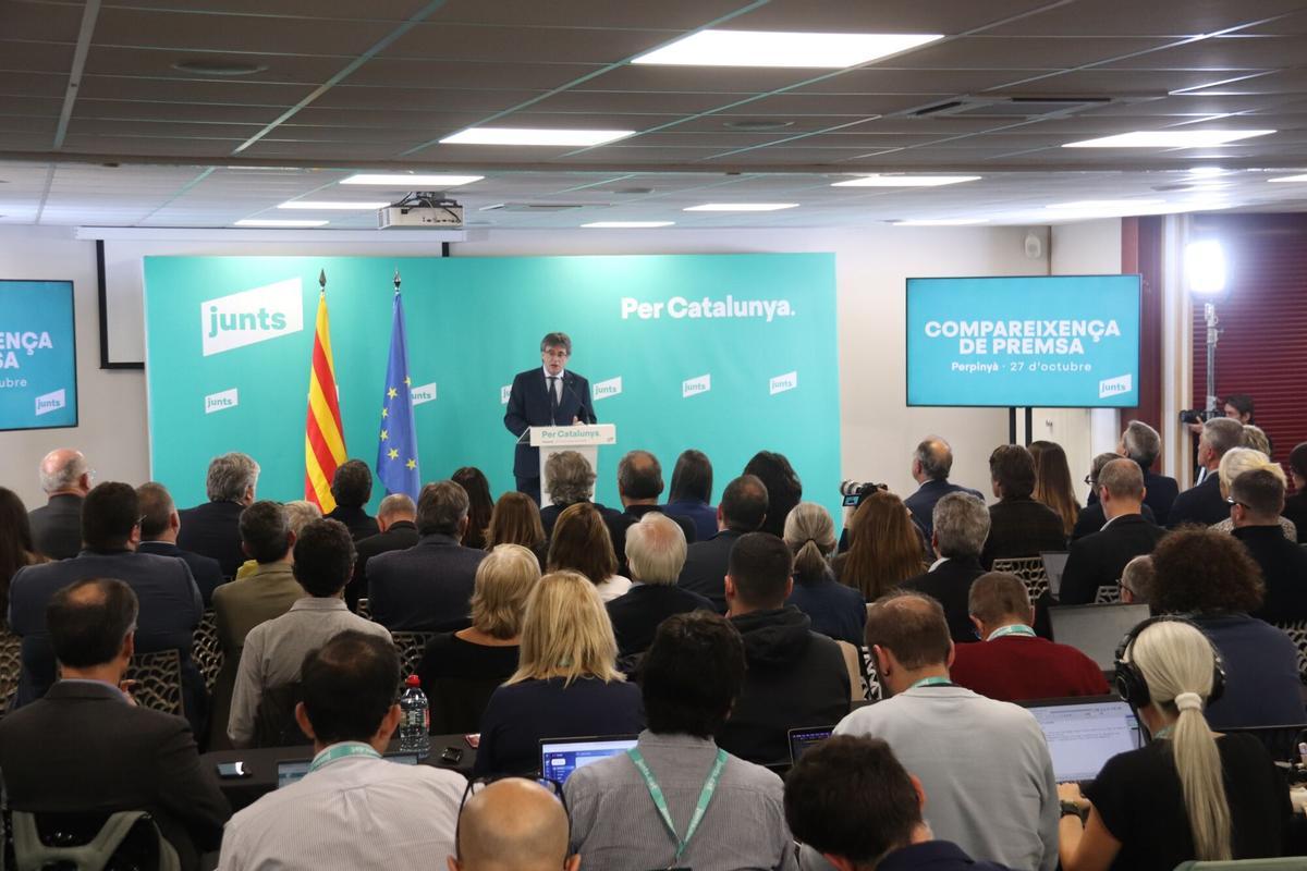 "Puigdemont debería atreverse a apoyar una moción de censura" "Puigdemont debería atreverse a apoyar una moción de censura"