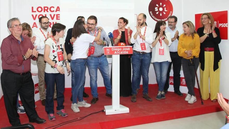 El PSOE lorquino ha sido el partido que ha salido más beneficiado de las elecciones al lograr 10 concejales.