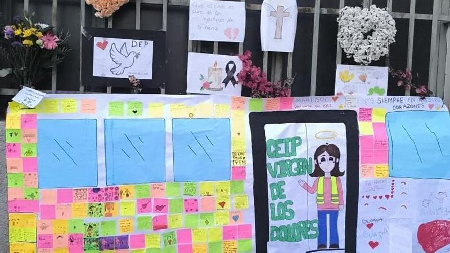 Dolores despide a Marisol y Alberto y clama contra la violencia machista