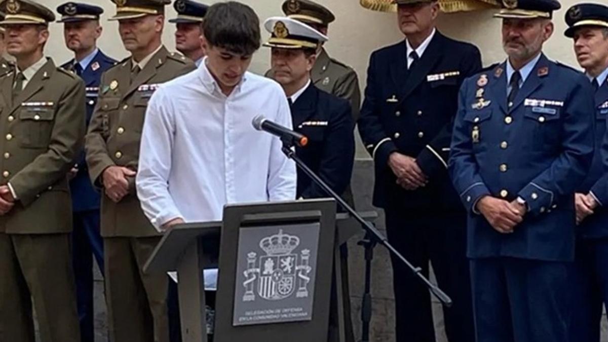 Entrega de diplomas 'Carta a un militar español' 2025