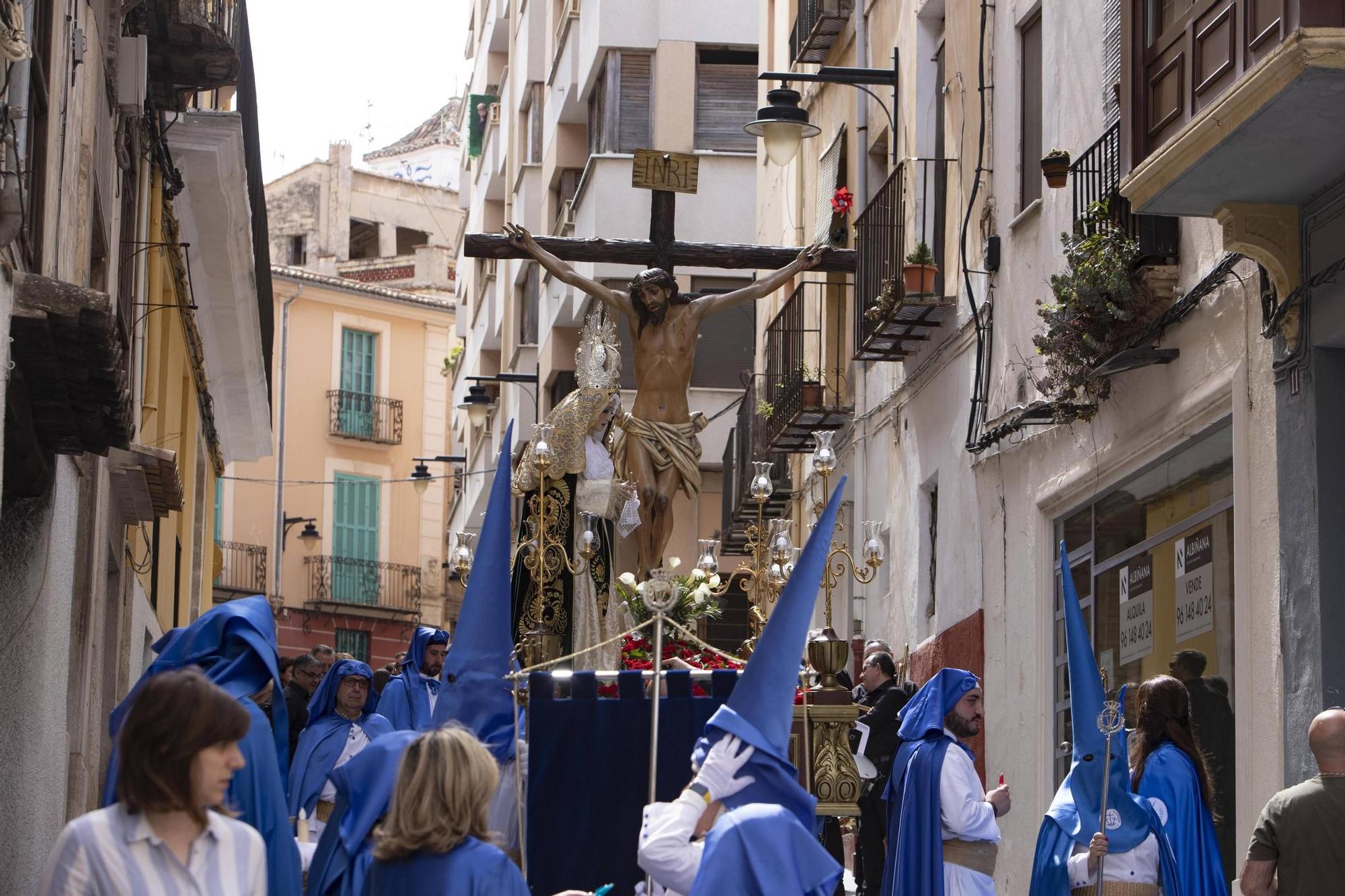 Las procesiones de Semana Santa toman las calles de Ontinyent