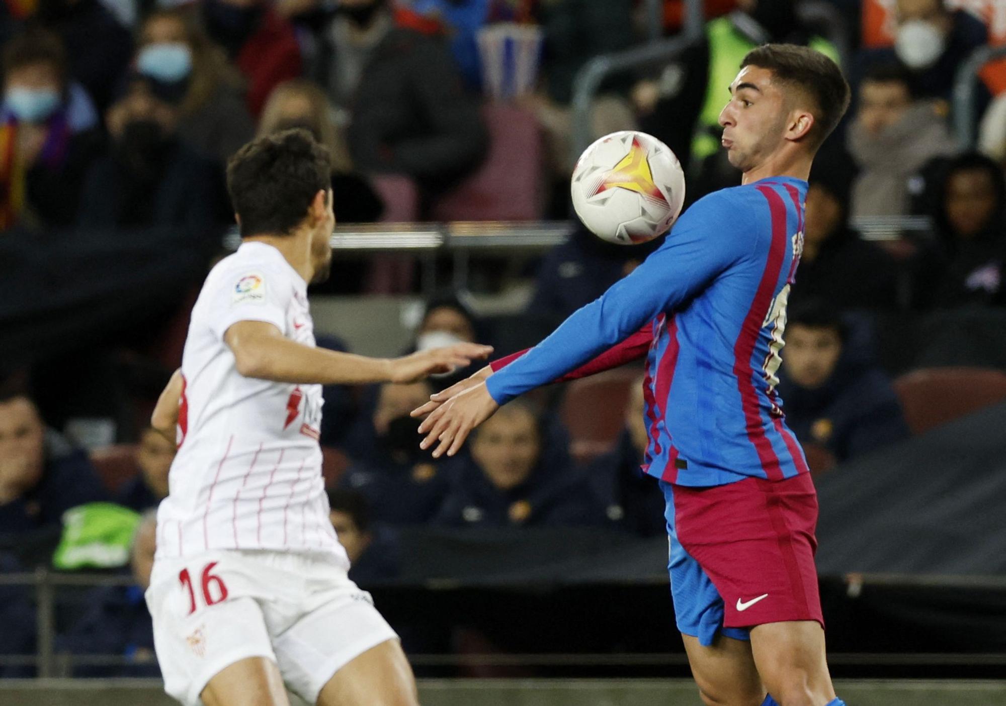 Barcelona - Sevilla, en imágenes