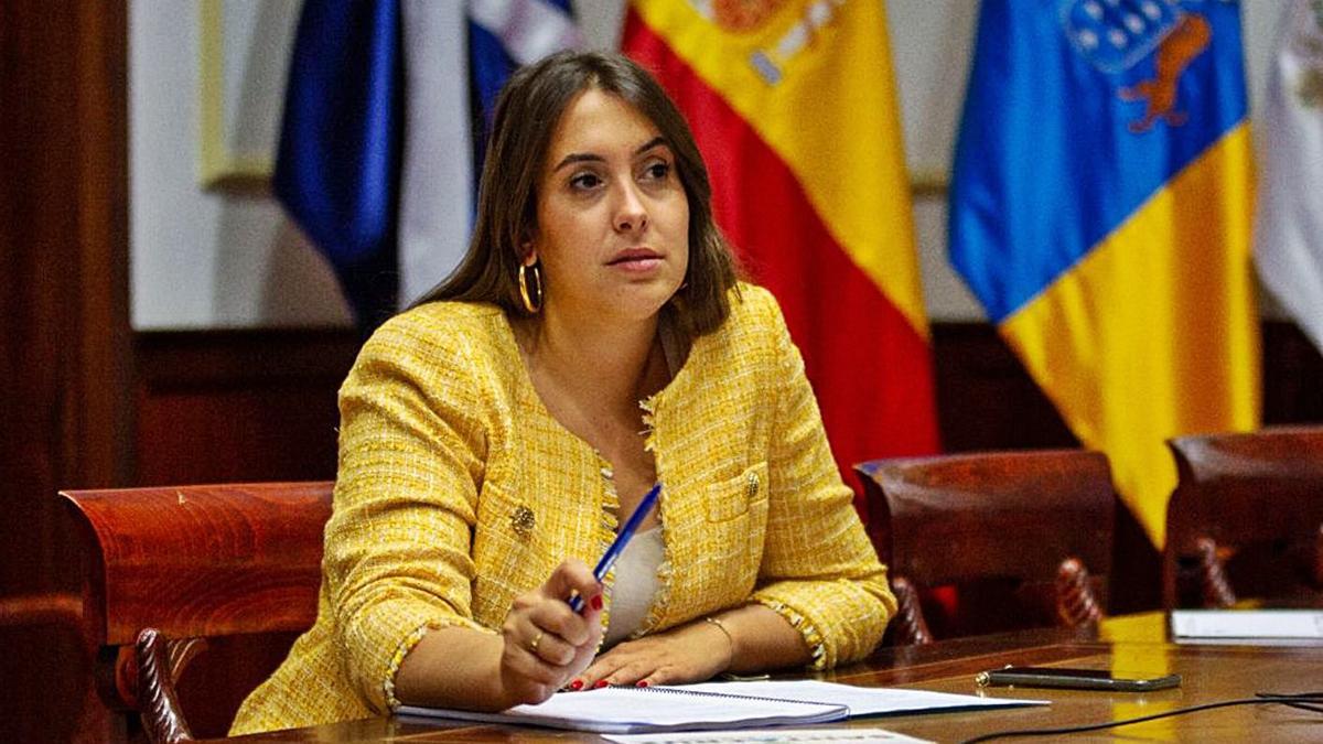 Rosario González, edil del Instituto Municial de Atención Social (IMAS) en la capital tinerfeña.