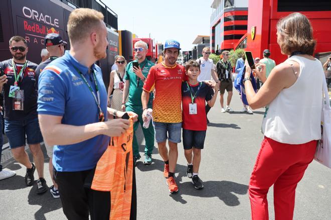 Los famosos que se han pasado por el Circut para ver el GP de España de F1