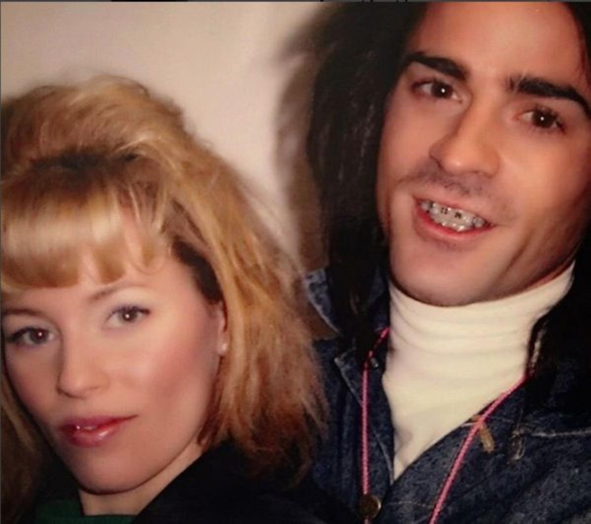 Justin Theroux y Elizabeth Banks en su graduación