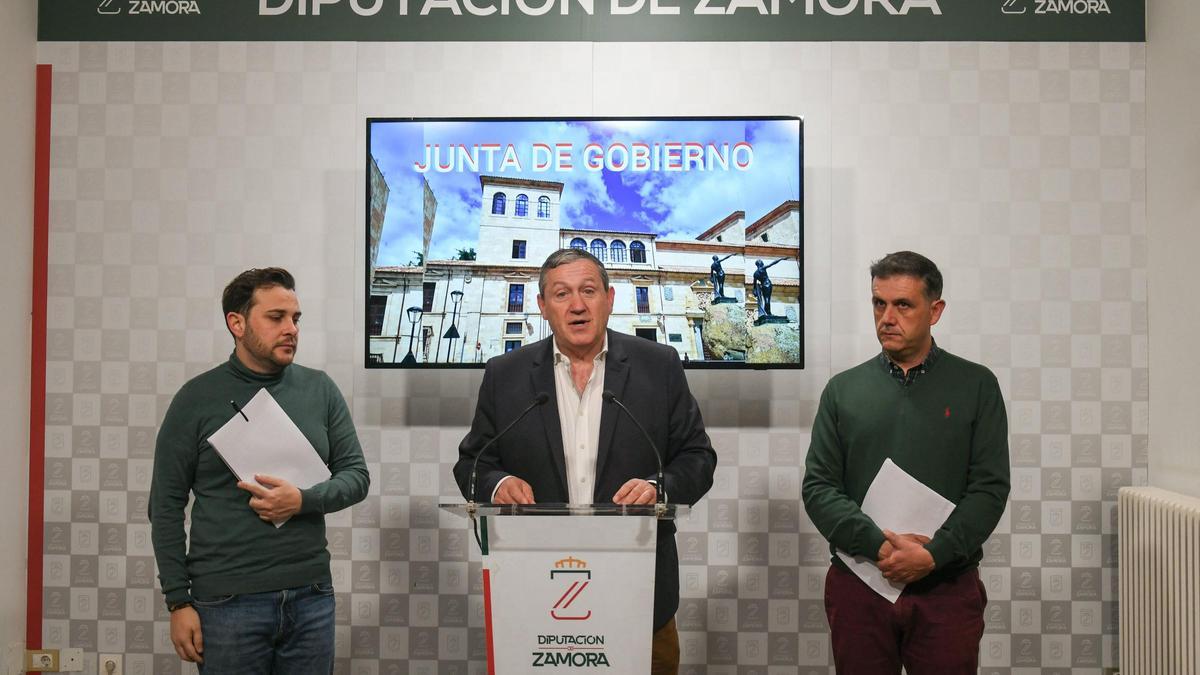ZAMORA. RUEDA DE PRENSA JUNTA DE GOBIERNO.