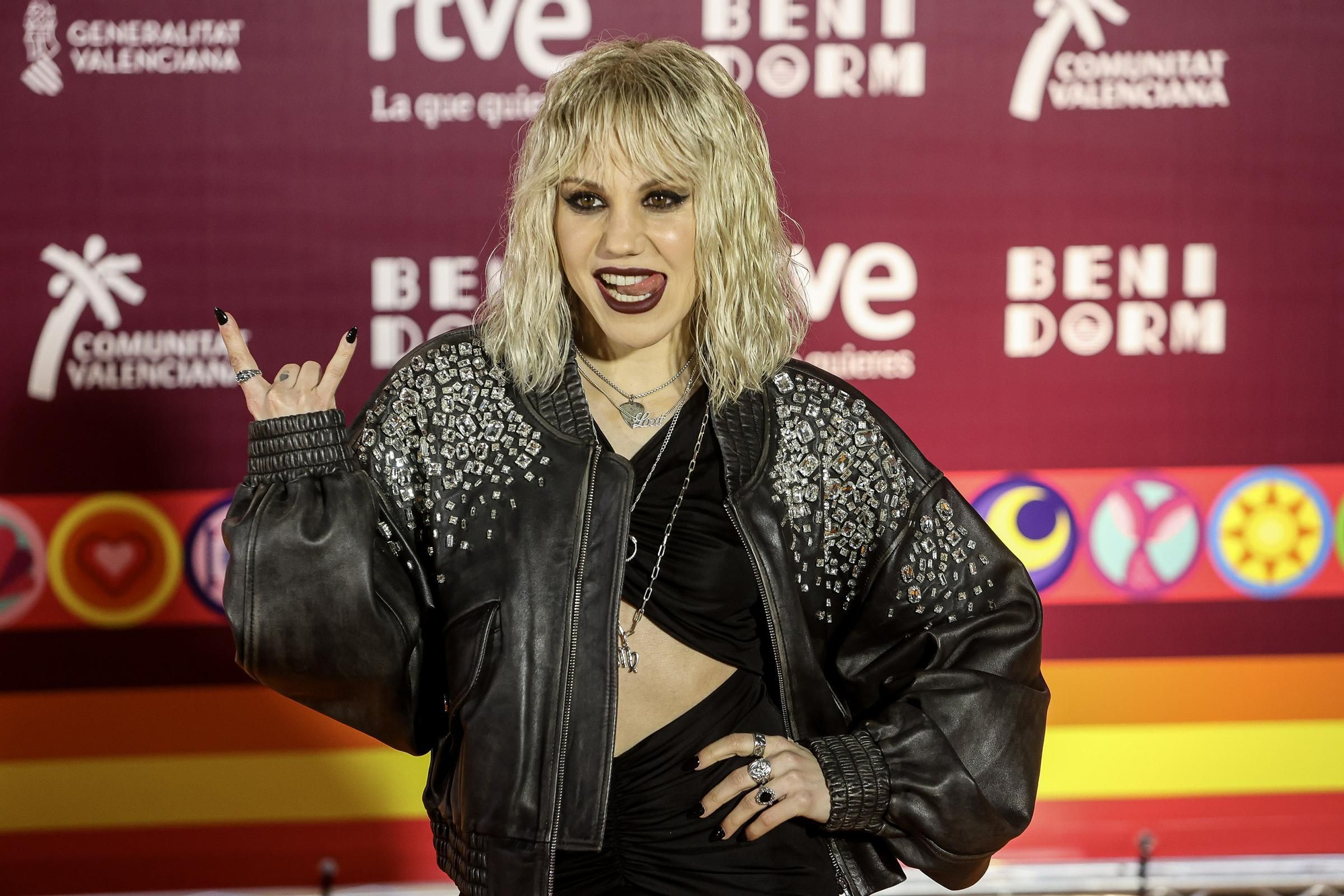 Alfombra naranja Benidorm Fest