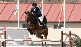 El jinete zamorano Pablo Moralejo, segundo en la final de Ancades