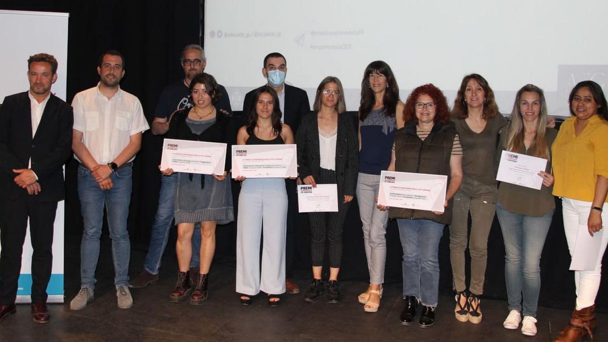 Entrega dels Premis d’Emprenedoria de l’FP de la ciutat de Girona. | AJUNTAMENT DE GIRONA