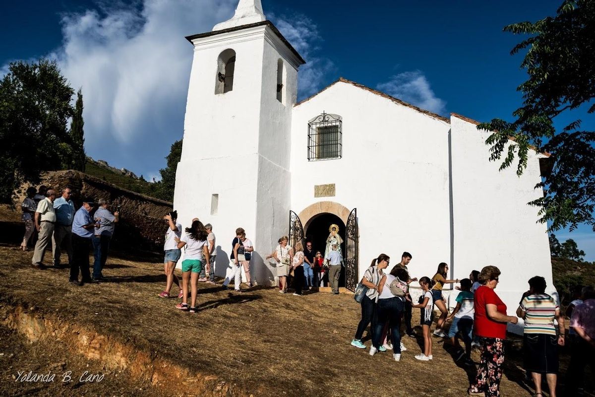 La iglesia solo se abre el primer domingo de septiembre