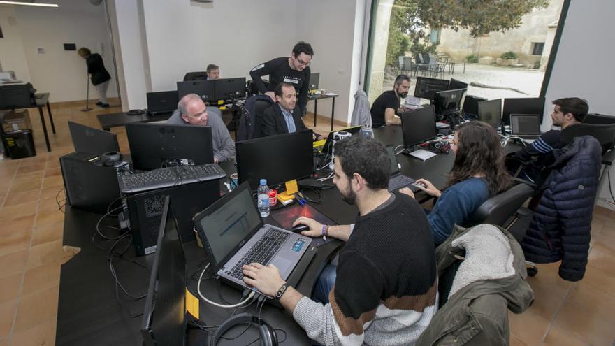 Imagen de una jornada de trabajo en Torre Juana