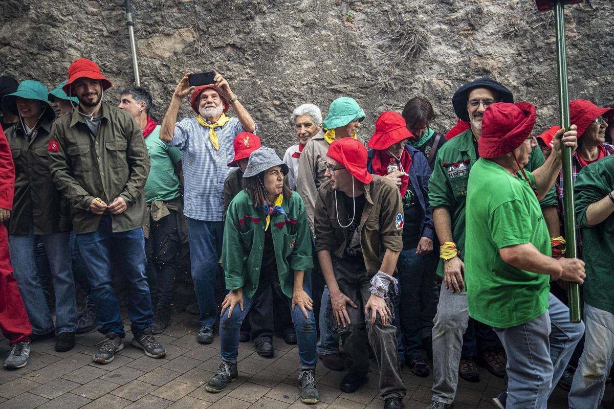 El Passacarrers de Patum d'aquest dimecres al vespre, en imatges