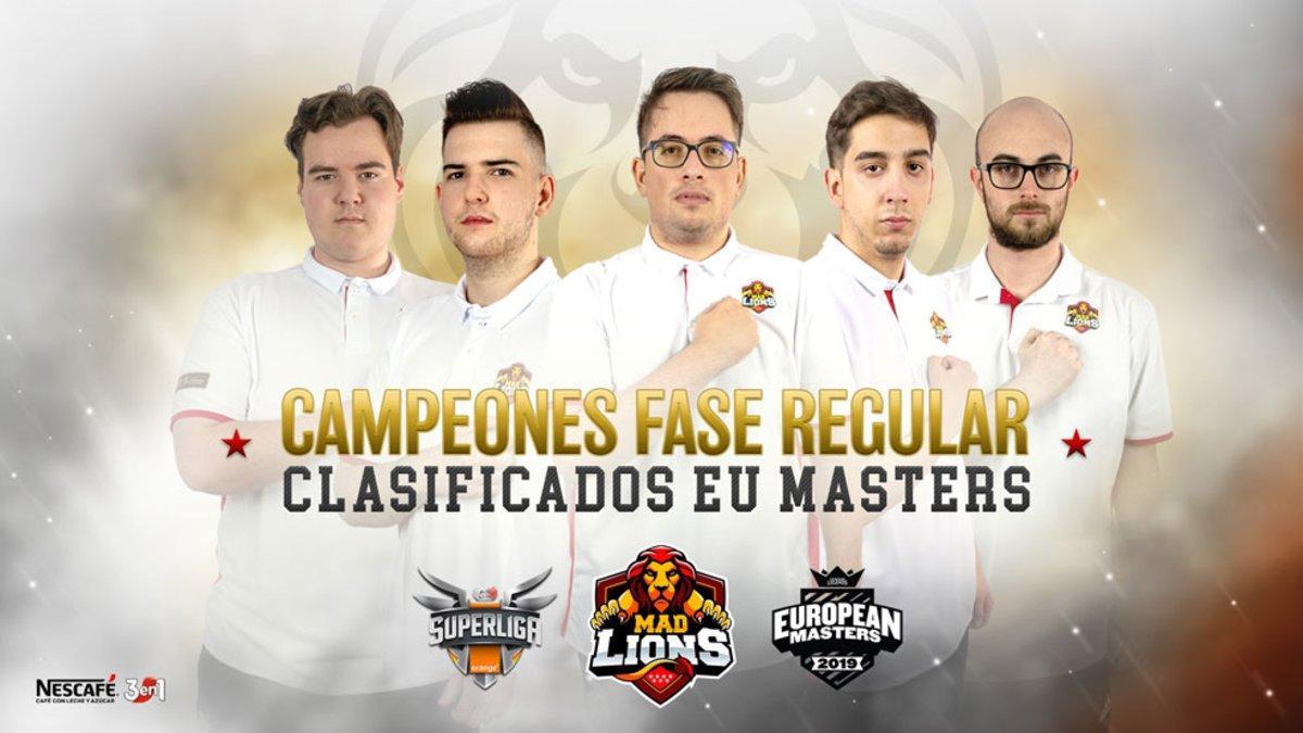 Mad Lions, los campeones de la fase regular