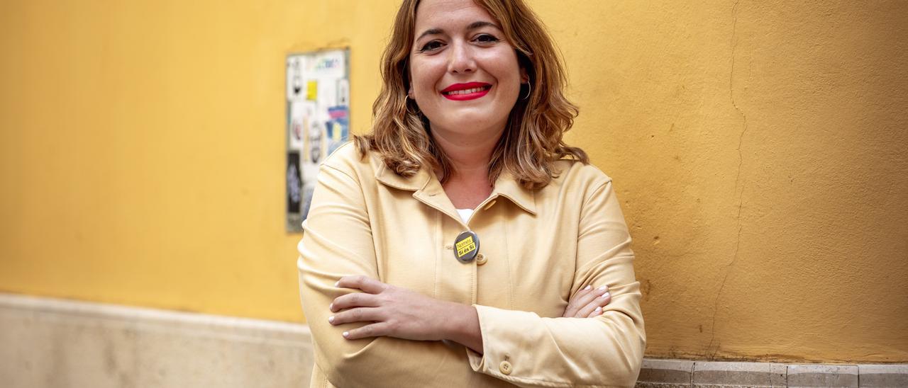 Ángela Rodríguez Pam, el viernes en Palma.