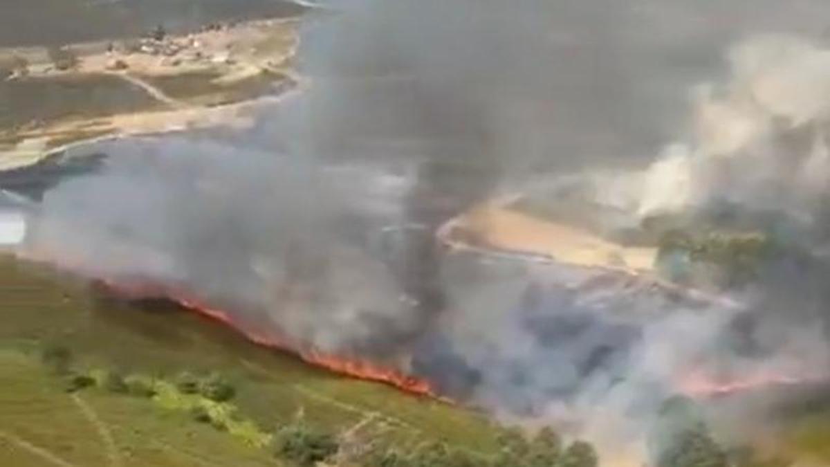 Incendio en A Gudiña