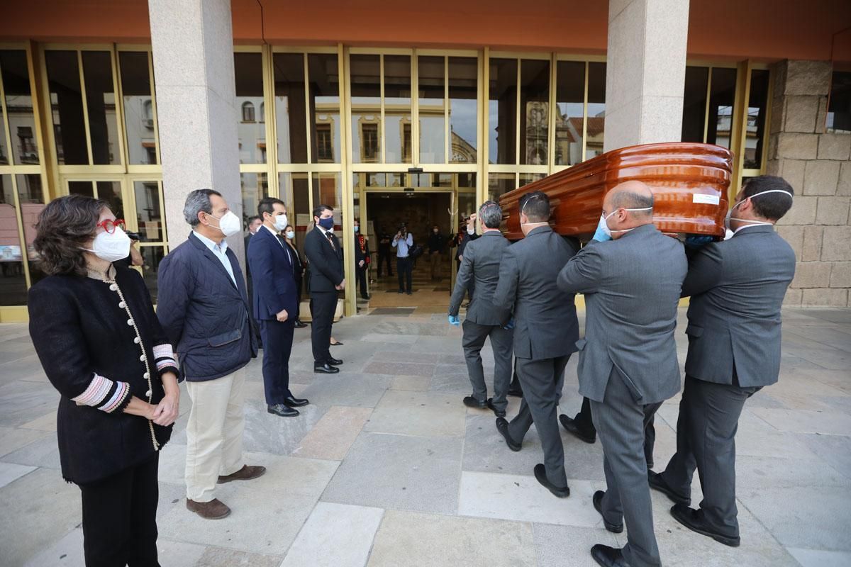 Despedida de Julio Anguita en el Ayuntamiento de Córdoba