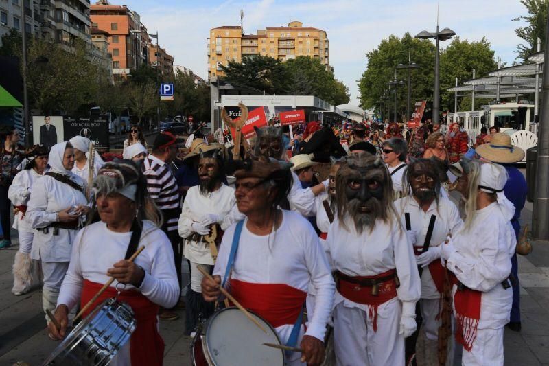 Desfile de mascaradas en Zamora