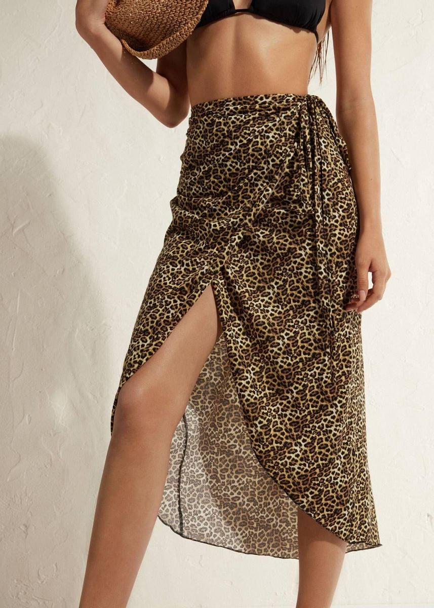 Pareo animal print de Calzedonia