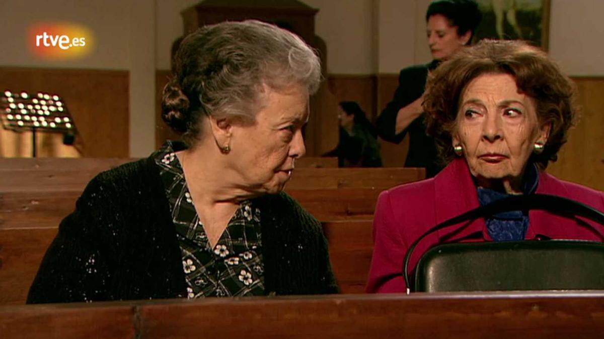 Herminia (María Galiana) y Valentina (Alicia Hermida) en 'Cuéntame'