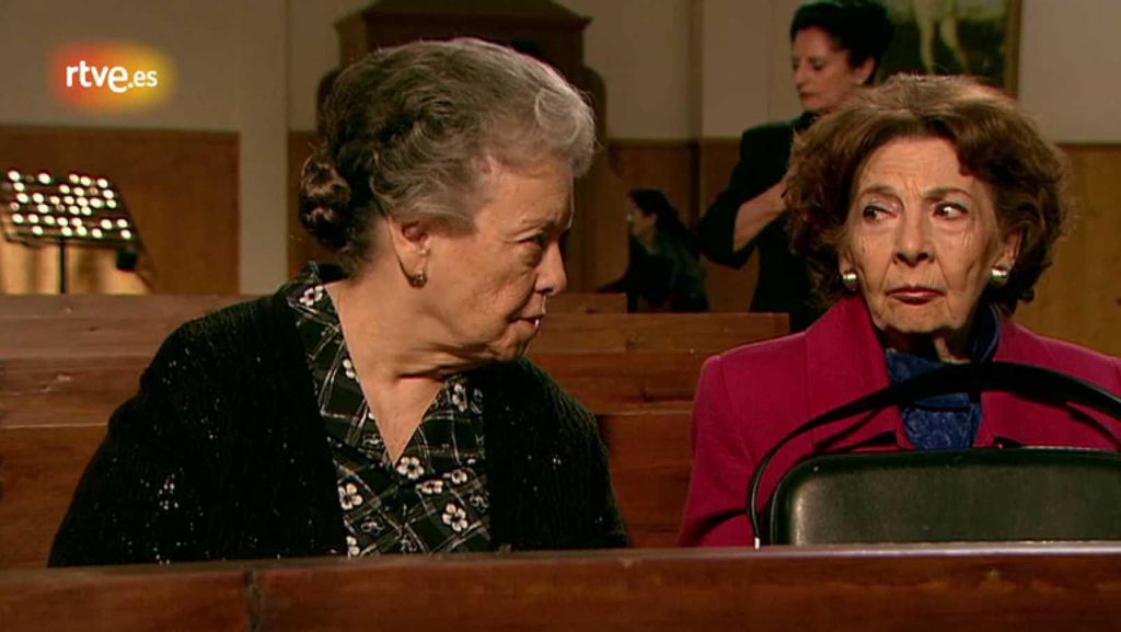 Herminia (María Galiana) y Valentina (Alicia Hermida) en 'Cuéntame'