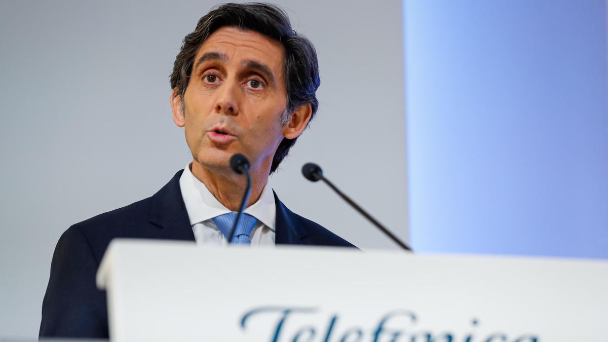 Álvarez Pallete, presidente de Telefónica.