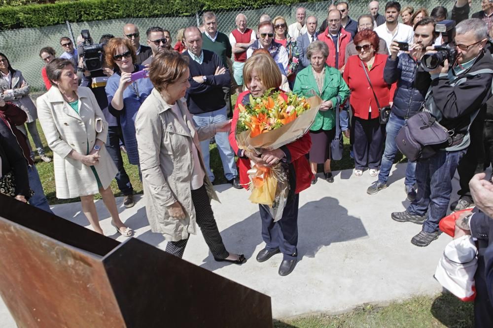 Inauguración del parque Alejo Caso en La Guía