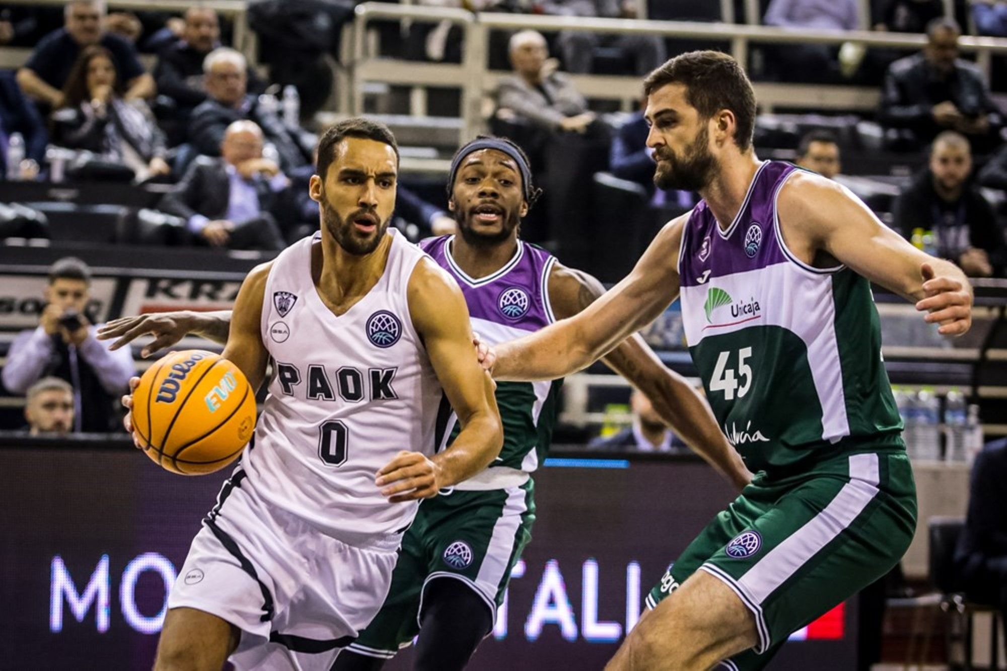 Basketball Champions League | Paok de Salónica - Unicaja Málaga, en imágenes