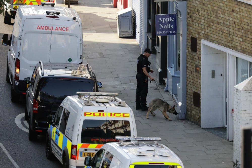 Explosión en el Metro de Londres