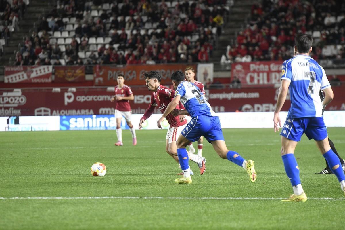 Así ha sido el Real Murcia-Sabadell en imágenes