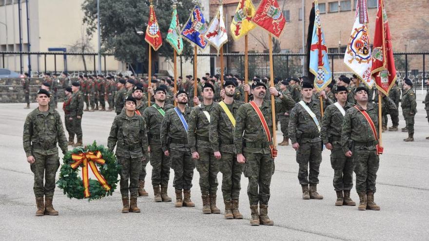 La Brigada X rinde homenaje al cabo Soria en el primer aniversario de su fallecimiento